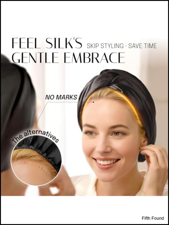 100% Mulberry 22 Momme Silk Bonnet Adjustable Hair Bonnet for Sleeping Hair Care main image 5